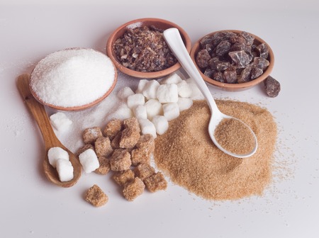 Various kinds of sugarの写真素材