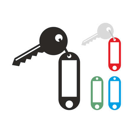 Key icon setのイラスト素材