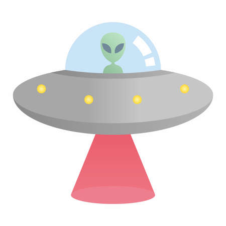 UFO iconのイラスト素材