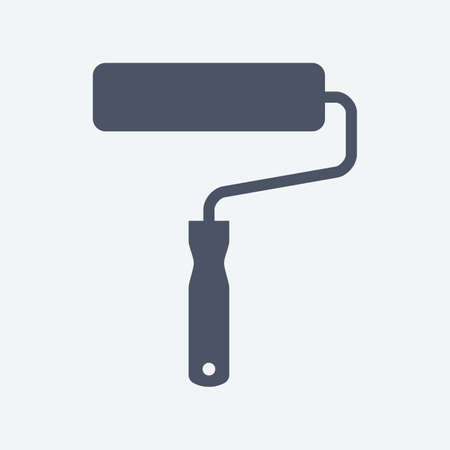 Paint roller iconのイラスト素材