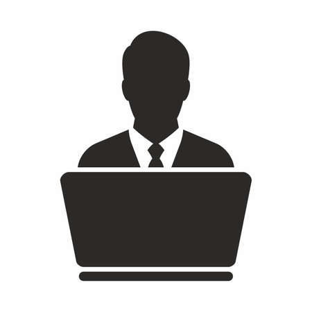 Businessman iconのイラスト素材