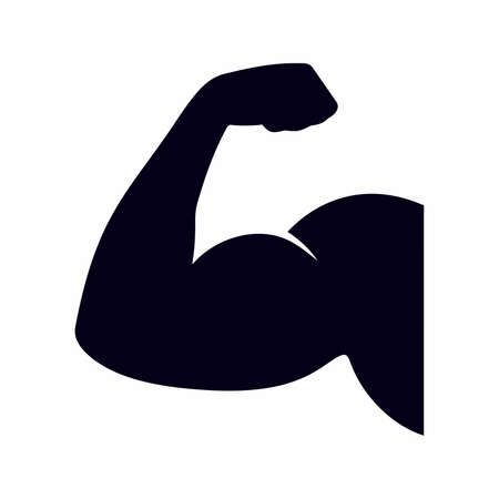 Muscle iconのイラスト素材