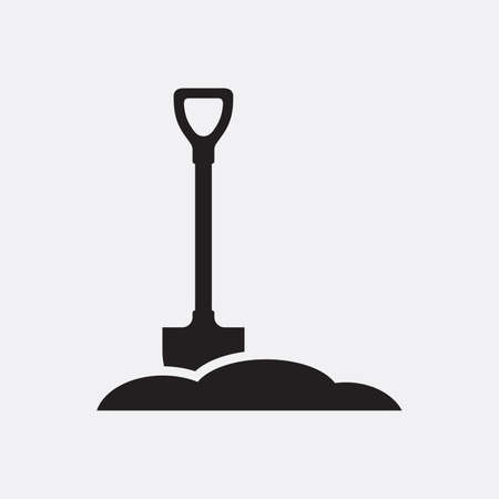 Shovel iconのイラスト素材