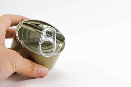pop-top lid ,Packaging cans, Tin can easy open ends for beverage and food packaging Tin containers, chemicals.の写真素材