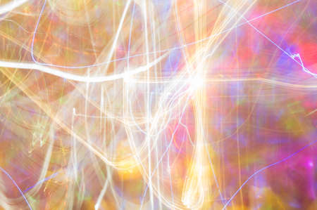 Abstract night light color speed ,color party styleの写真素材