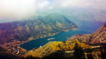 Bay of Kotor, Montenegroの写真素材