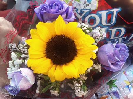 Flowers for a graduationの素材