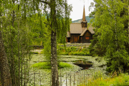 Church in the Forestの写真素材