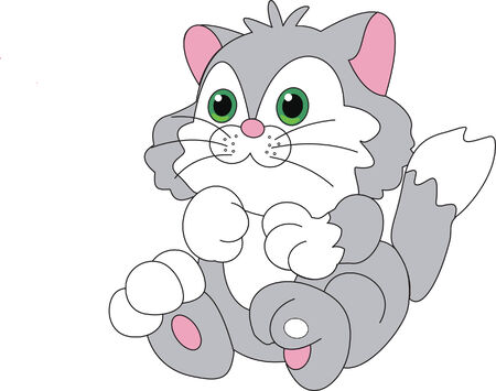 Cat vectorのイラスト素材