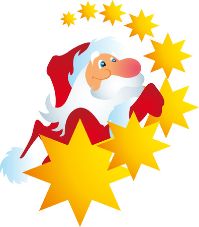 Santa vector のイラスト素材