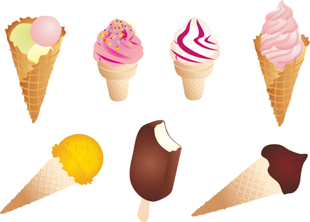 Ice creamのイラスト素材