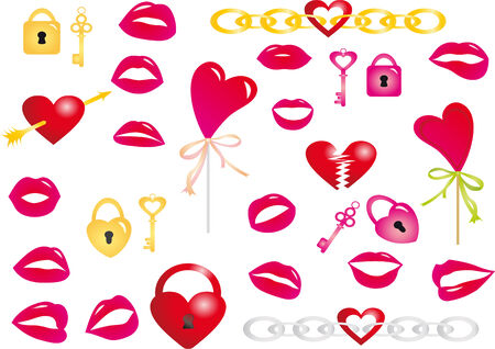 Valentine`s dayのイラスト素材