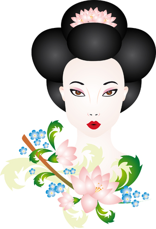 Geisha のイラスト素材