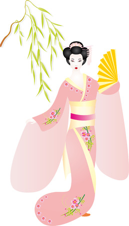 Geisha のイラスト素材