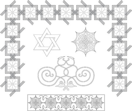 Traditional Patternのイラスト素材