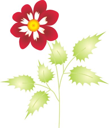 Flower vectorのイラスト素材