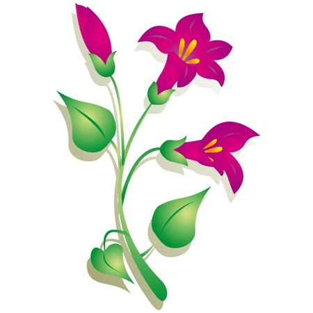 Flower vectorのイラスト素材