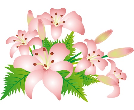 Flower vectorのイラスト素材