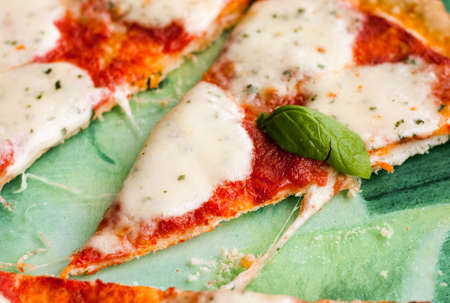 Pizza Margheritaの写真素材