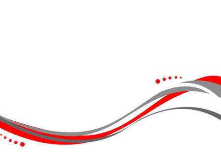 Abstract lines, Illustration, vector, waveのイラスト素材