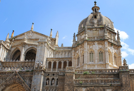 European beautiful temple, Toledo Spainの写真素材