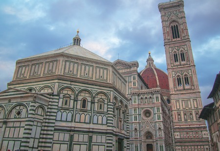 Santa Maria del Fiore, Florence's main church.の写真素材