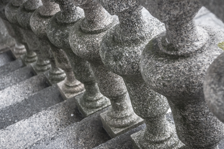 semicircular balcony balustradeの写真素材