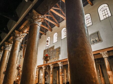 Bethlehem, Palestine - November 2019: Basilica of the Nativity of Christのeditorial素材