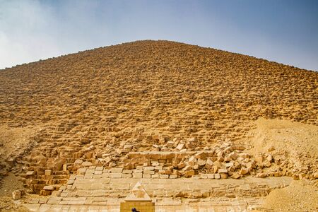 Pink Pyramid - the northern pyramid of Pharaoh Snofru in Dakhshur, XXVI century BC