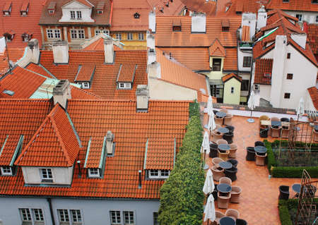 European city views from the top