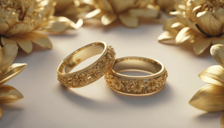 Wedding card series, beautiful formal wedding decoration.の素材