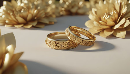 Wedding card series, beautiful formal wedding decoration.の素材