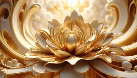 Wedding card series, beautiful formal wedding decoration.の素材