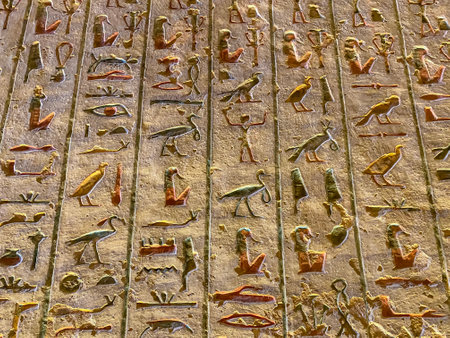 Tomb KV11 in the Egyptian Valley of the Kings, in the Theban necropolis, Egypt, Luxor.の写真素材