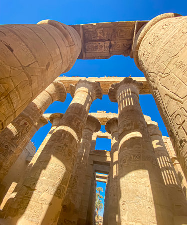 Karnak Temple is dedicated to the temple complex of Ancient Egypt in honor of the god Amun-Ra, his...
