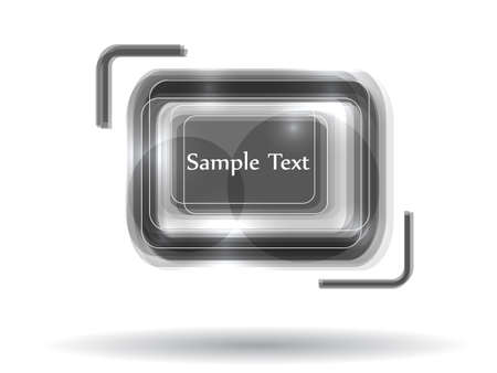 abstract gray template  vector illustrationのイラスト素材