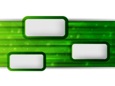 green abstract card illustrationのイラスト素材