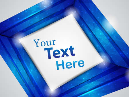 abstract blue background. vector illustrationのイラスト素材