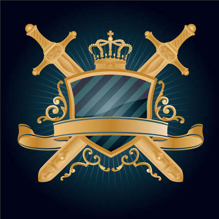 Vector heraldic pattern.のイラスト素材