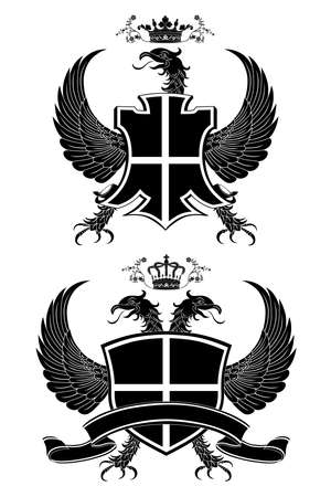 Vector coat of armsのイラスト素材