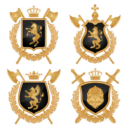 Coat of arms.のイラスト素材