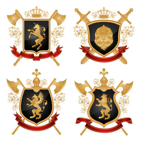 Coat of arms. のイラスト素材