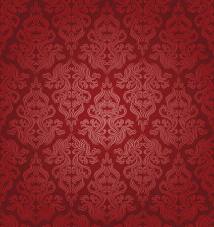 Seamless floral patternのイラスト素材