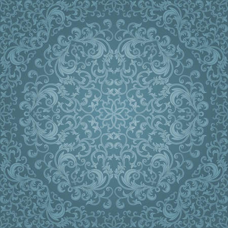 Seamless floral patternのイラスト素材