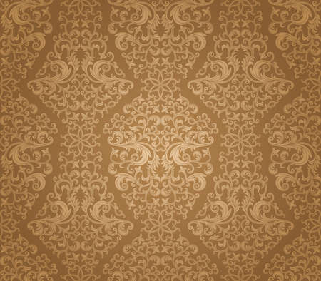 Seamless floral patternのイラスト素材