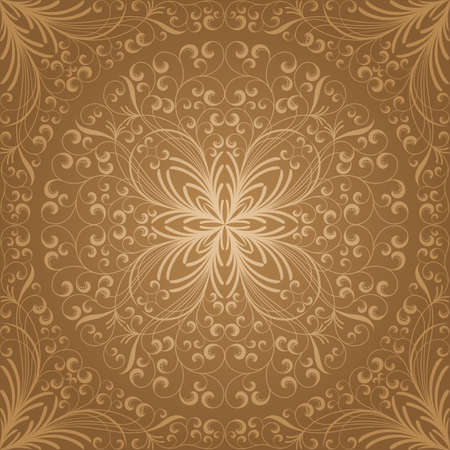 Seamless floral patternのイラスト素材