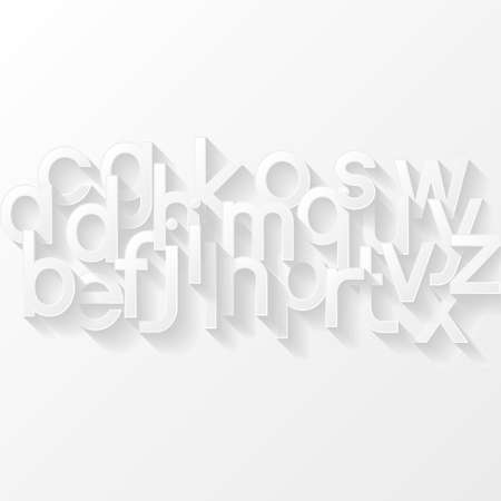 Abstract background with alphabetのイラスト素材