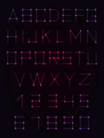 Decorative alphabetのイラスト素材