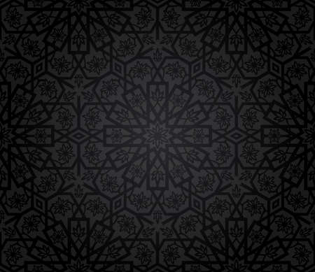 Vintage seamless patternのイラスト素材