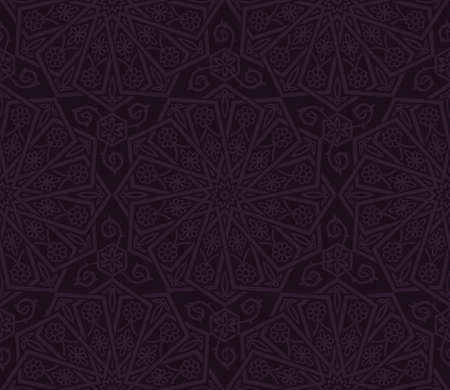 Decorative seamless floral patternのイラスト素材